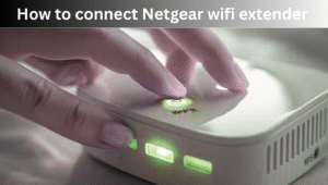 Connect Netgear extender to WiFi