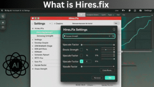 how to do hires.fix in Krita AI tool